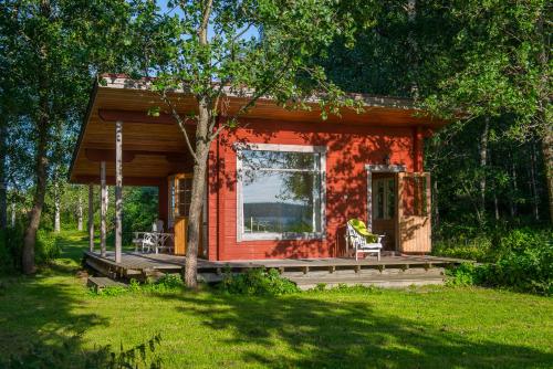 Zahrada ubytování Koivulan Kartano Cottage