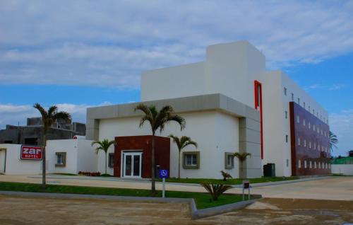 El edificio en el que está el hotel