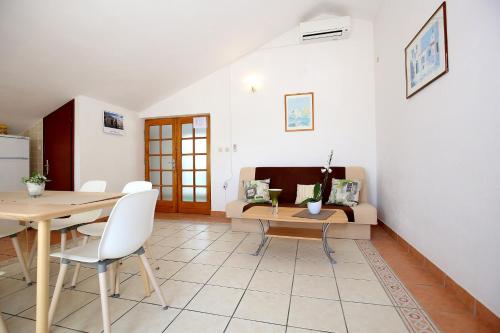 Χώρος καθιστικού στο Apartments Ines