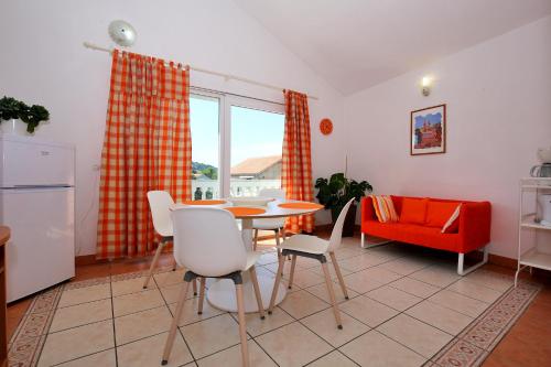 Χώρος καθιστικού στο Apartments Ines