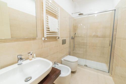 Un baño de Hotel Casa Adele