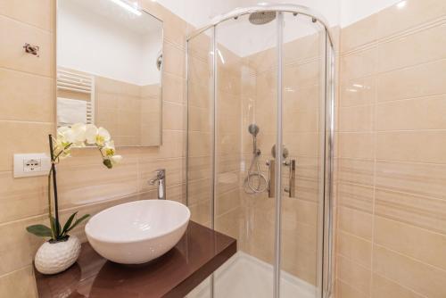 Un baño de Hotel Casa Adele