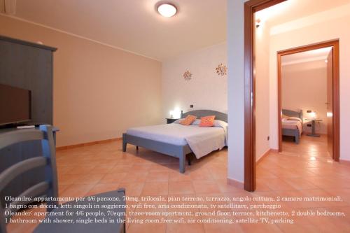 Letto o letti in una camera di Agriturismo da Giovanni