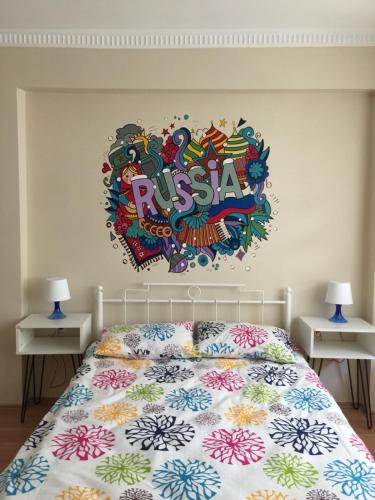 Ένα ή περισσότερα κρεβάτια σε δωμάτιο στο Deeps Hostel Eskişehir