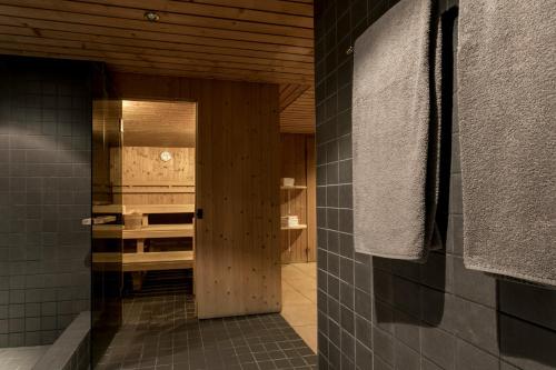 Koupelna v ubytování T3 Alpenhotel Flims