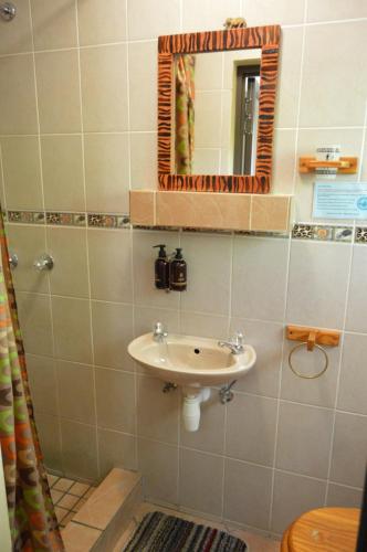 Ένα μπάνιο στο African Kwela Guest House
