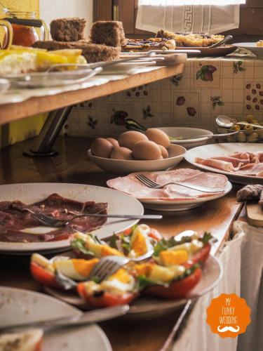 Eten bij of ergens in de buurt van de vakantieboerderij

