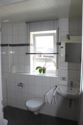 Koupelna v ubytování Hotel Gramlich