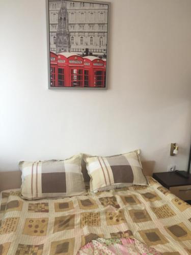 Postel nebo postele na pokoji v ubytování Belvedere holiday apartment