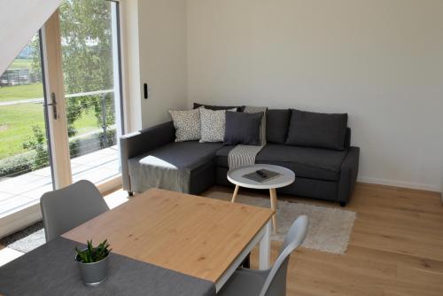 Χώρος καθιστικού στο Appartements Rodenstein