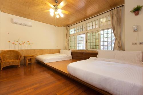 Katil atau katil-katil dalam bilik di Locasu