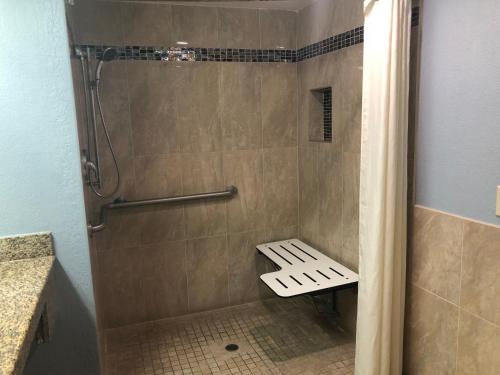 Ένα μπάνιο στο La Mirage Inn LAX Airport