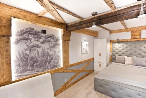 Posteľ alebo postele v izbe v ubytovaní Apartament 511 Prosta