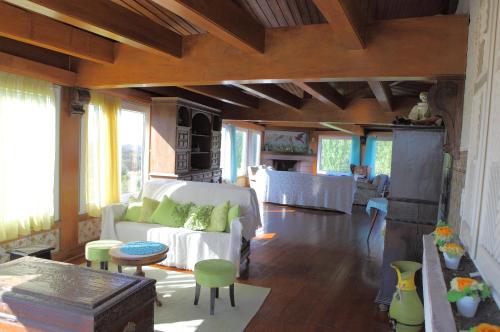 Area lounge atau bar di Quinta de Santo Antonio