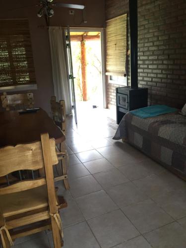 Ruang duduk di Cabañas " Los Piquillines"