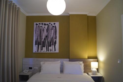 Cama o camas de una habitación en Vila Trebicka
