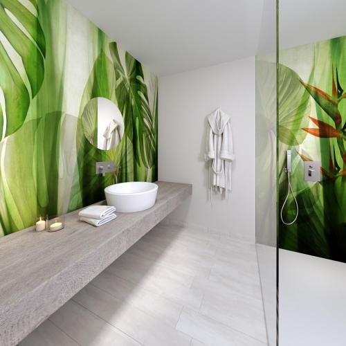 Koupelna v ubytování Geco di Giada Art Suites - Adult Only