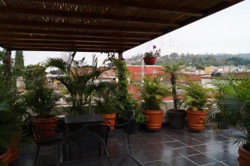 Μπαλκόνι ή βεράντα στο Hostal de Las Américas
