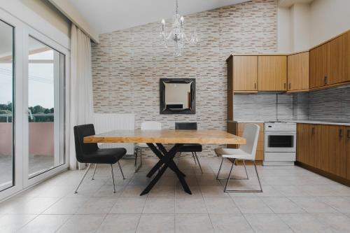 Kuchyň nebo kuchyňský kout v ubytování Inside Apartments
