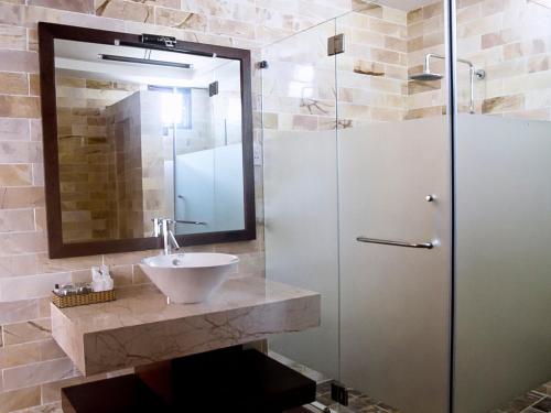 Koupelna v ubytování Arcadia Phu Quoc Resort