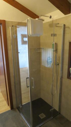 Koupelna v ubytování La Baita D'Oro Ristorante Residence