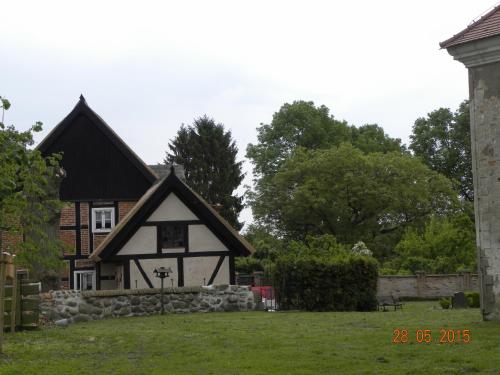 Zahrada ubytování Historisches Küsterhaus Reetdachträume