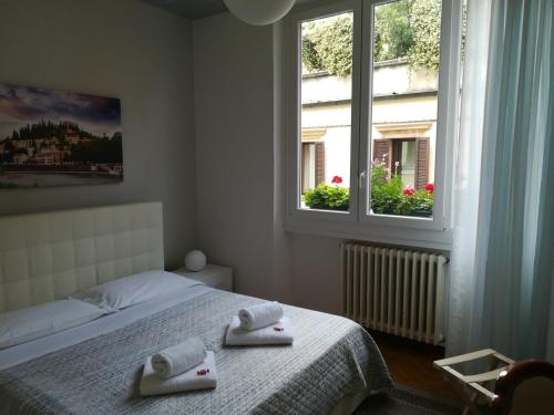 Postel nebo postele na pokoji v ubytování A casa di Luca