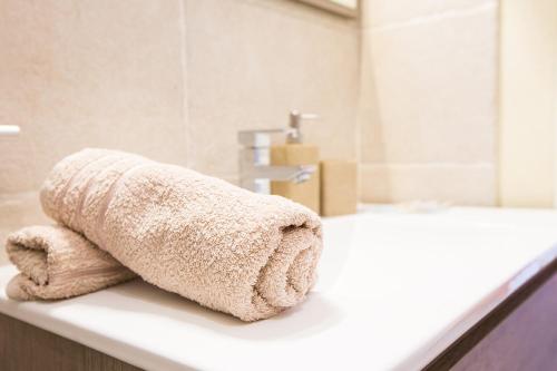 Ein Badezimmer in der Unterkunft Suite Cagliaritane Notti in centro