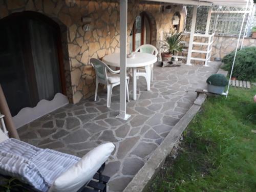 Zahrada ubytování Casa in collina "la farfalla"