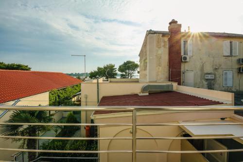 a view from the balcony of a building at Skunca’s house in Novalja