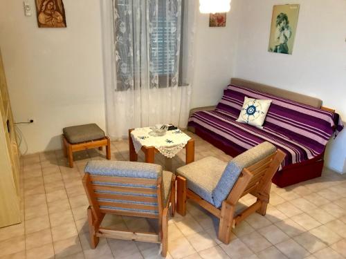 Posezení v ubytování Apartments Markelj