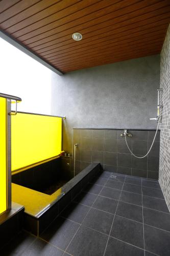 Koupelna v ubytování Hua Xiang Hotel-Qishan