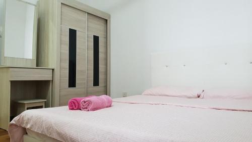 Postel nebo postele na pokoji v ubytování BekvämHome