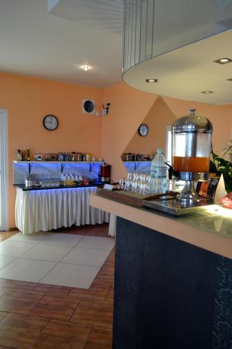 Restaurace v ubytování Vanilla Pokoje i Apartamenty Nad Brzegiem Jeziora