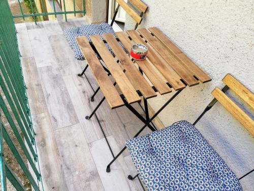 Balkón alebo terasa v ubytovaní Amalia Apartments
