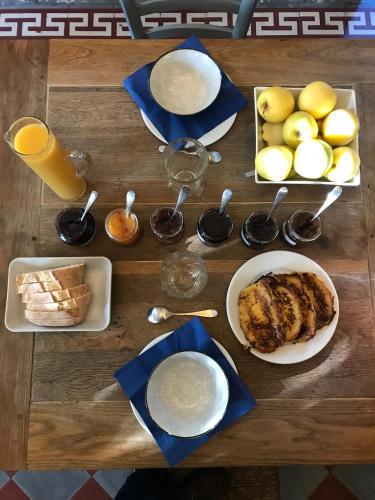 Jídlo v bed and breakfast nebo okolí