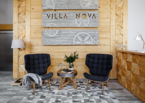Posezení v ubytování Villa Nova