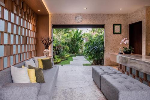 Гостиная зона в Cicada Luxury Townhouses