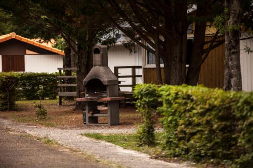 BBQ facilities available to guests at the resort village