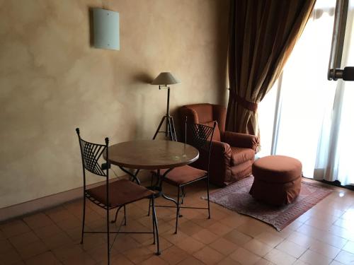 Гостиная зона в Hotel La Cantina