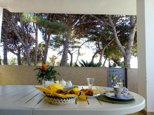 Jídlo v prázdninového domu nebo okolí