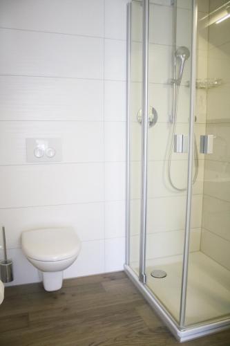 Koupelna v ubytování Boutique Hotel zur Post