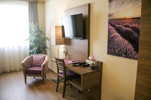 Posezení v ubytování Boutique Hotel zur Post