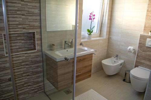 Kúpeľňa v ubytovaní Apartman Nia