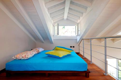 Ένα ή περισσότερα κρεβάτια σε δωμάτιο στο Castelli Delux