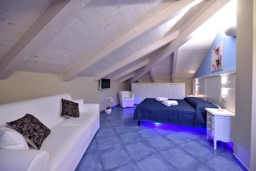 Postel nebo postele na pokoji v ubytování Residenza Vinci Room & Suite
