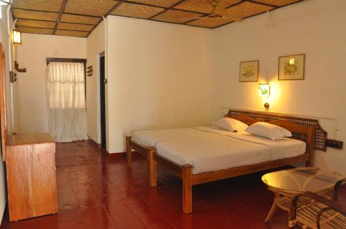 Cama o camas de una habitación en Bangaram Island Beach Resort