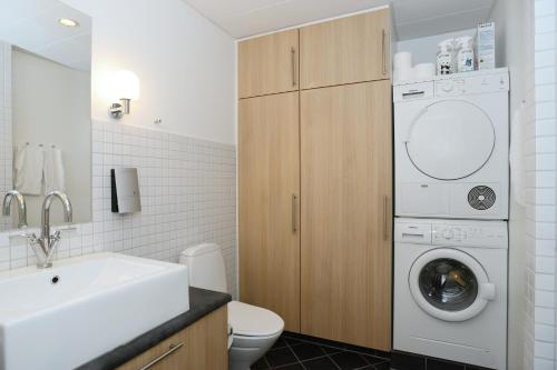 Kúpeľňa v ubytovaní Sønderborg City Apartments