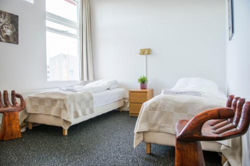 Voodi või voodid majutusasutuse Höfn Inn Guesthouse toas