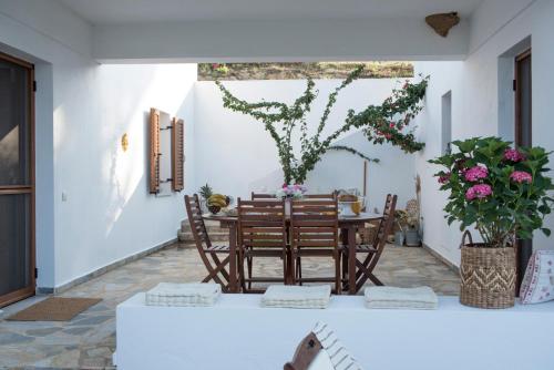 Patio nebo venkovní prostory v ubytování Skiathea Villas
